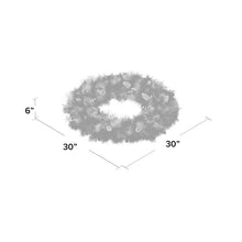 Load image into Gallery viewer, 30&quot; Lighted Wreath
