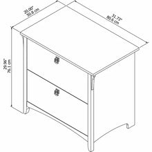 Load image into Gallery viewer, 31.73&#39;&#39; Wide 2 -Drawer Lateral Filing Cabinet
