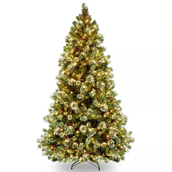 National Tree Company 6.5-ft. Pre-Lit Wintry Pine Artificial Christmas Tree