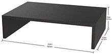 Load image into Gallery viewer, Small TV/Monitor Riser, Black #1384HW
