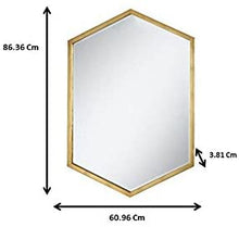 Load image into Gallery viewer, Coaster 902356-CO Decorative Mirror, In Gold 7502
