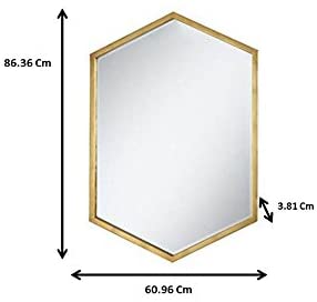 Coaster 902356-CO Decorative Mirror, In Gold 7502