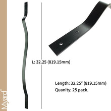 Load image into Gallery viewer, 32.25&quot; H x 1&quot; W x 0.12&quot; D Baluster Set (Set of 25)
