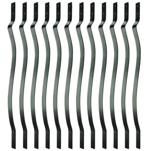 32.25" H x 1" W x 0.12" D Baluster Set (Set of 25)