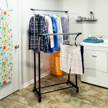 Load image into Gallery viewer, 32.8&#39;&#39; Rolling Clothes Rack 5433RR

