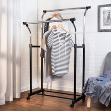 Load image into Gallery viewer, 32.8&#39;&#39; Rolling Clothes Rack 5433RR

