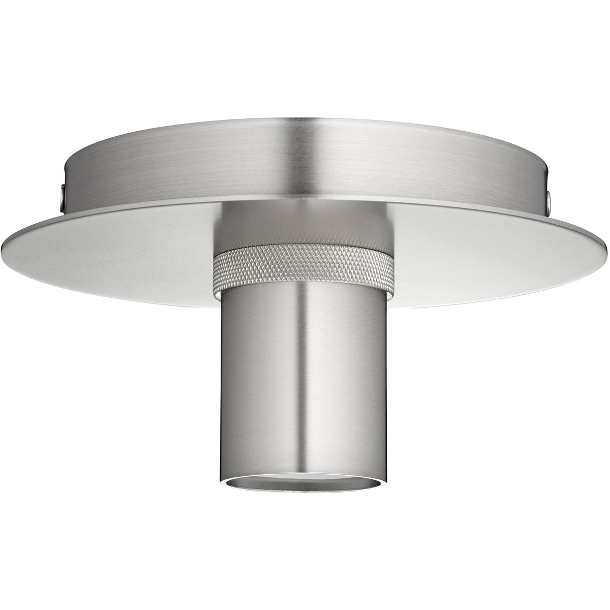 Modern Keyless 1 Light 6 inch Satin Nickel Flush Mount Ceiling Light MRM565