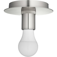 Load image into Gallery viewer, Modern Keyless 1 Light 6 inch Satin Nickel Flush Mount Ceiling Light MRM565
