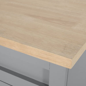 32'' Wide Rolling Kitchen Cart
