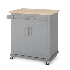 32'' Wide Rolling Kitchen Cart