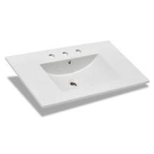 Load image into Gallery viewer, 32&#39;&#39; Single Bathroom Vanity Top in White with Sink

