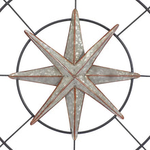 Load image into Gallery viewer, 32&quot; Gray Metal Farmhouse Wall Décor

