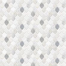 Load image into Gallery viewer, 32&quot; x 100&quot; Aluminum Peel &amp; Stick Mosaic Tile, (60 Pieces)
