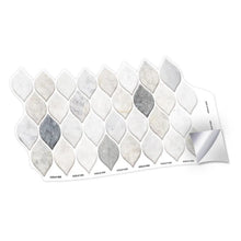 Load image into Gallery viewer, 32&quot; x 100&quot; Aluminum Peel &amp; Stick Mosaic Tile, (60 Pieces)
