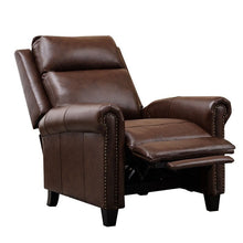 Load image into Gallery viewer, 33.5&quot; Wide Top Grain Genuine Leather Pushback Recliner
