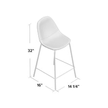 Load image into Gallery viewer, Connor Bar Stool-Smoke set of 2-30.5&quot; #340nt
