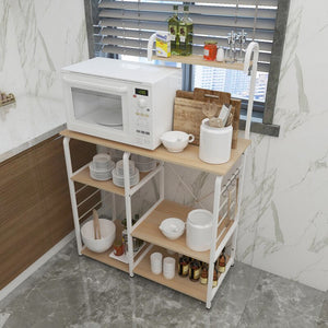 35.4'' Iron Standard Baker's Rack with Microwave Compatibility