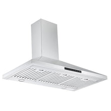 Load image into Gallery viewer, 35.5&quot; 650 CFM Convertible Wall Mount Range Hood in Stainless Steel with Nightlight 6462RR
