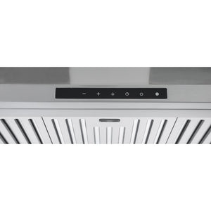 35.5" 650 CFM Convertible Wall Mount Range Hood in Stainless Steel with Nightlight 6462RR