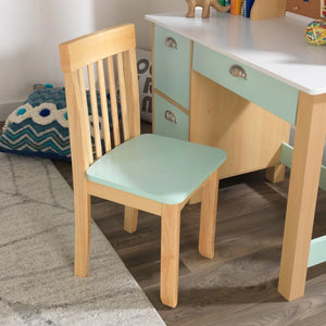 35.8" W Writing Desk with Chair Set
