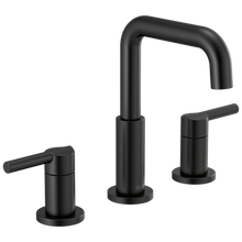 Load image into Gallery viewer, Two Handle Widespread Bathroom Faucet In Matte Black
