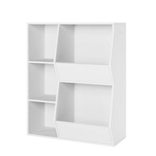 Load image into Gallery viewer, 36.6&#39;&#39; H X 30&#39;&#39; W Cubby Toy Storage Organizers Kids Bookcase
