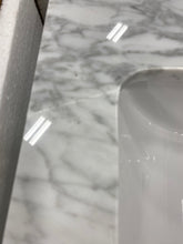 Load image into Gallery viewer, 28&quot; Bathroom Vanity with White Carrera Marble 3602RR
