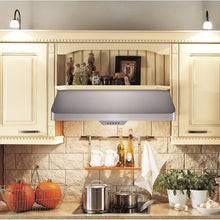Load image into Gallery viewer, 36&quot; 350 CFM Ducted Stainless Steel Under Cabinet Range Hood 553AH
