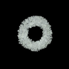 Load image into Gallery viewer, 36&quot; White Crystal Spruce Artificial Christmas Wreath - Unlit 720CDR
