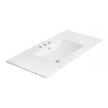 Load image into Gallery viewer, 36&quot; Single Bathroom Vanity Top in White with Sink
