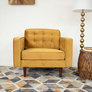 37.5'' Wide Velvet Armchair 5006RR
