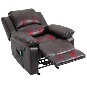 37.79'' Wide Power Standard Recliner with Massager MRM4190