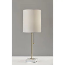 Load image into Gallery viewer, Fiona Table Lamp in Antique Brass
