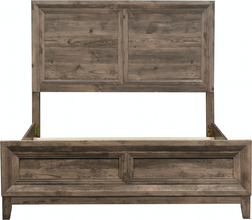 Liberty Furniture Bedroom Queen Panel Headboard and Footboard 384-BR13HF at Turner Furniture Company 1519AH