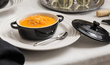 Load image into Gallery viewer, Le Creuset Stoneware Mini Oval Cocotte- Caribbean #38ha
