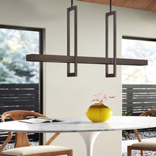Load image into Gallery viewer, Bronze 3 - Light Kitchen Island Geometric LED Pendant SB2128
