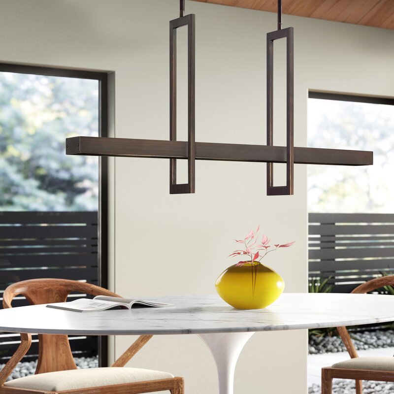 Bronze 3 - Light Kitchen Island Geometric LED Pendant SB2128