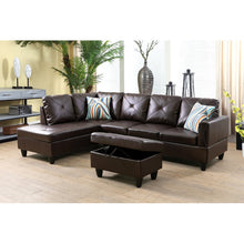 Load image into Gallery viewer, Vegan Leather Sectional (Chaise Only)
