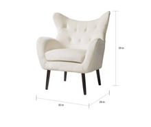 Load image into Gallery viewer, Alyssa Velvet Mid-century Arm Chair by Christopher Knight Home - Light grey 1528CDR
