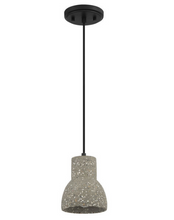 Load image into Gallery viewer, Savoy House Meridian 1 Light Mini-Pendant M70095CMBK, Concrete 6240RR
