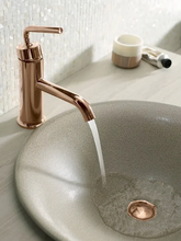 Load image into Gallery viewer, Kohler Purist 1.2 GPM Single Hole Bathroom Faucet with Pop-Up Drain Assembly MRM523
