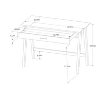 Load image into Gallery viewer, Paulo Wood Writing Desk with Drawer - Project 62™ 1514CDR

