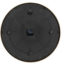 Load image into Gallery viewer, CosmoLiving by Cosmopolitan White Glass Contemporary Wall Clock, 20x20x2
