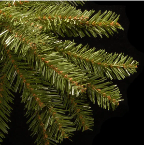 4.5 ft. Dunhill Fir Artificial Christmas Tree with Multicolor Lights