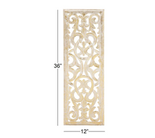 Load image into Gallery viewer, 36 in. x 12 in. Gold Wood Traditional Wall Decor, ,set of 4
