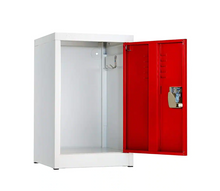 Load image into Gallery viewer, 24 in. H x 15 in. W Steel Single Tier Locker in Red

