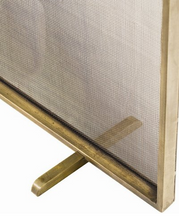 Load image into Gallery viewer, ARTERIORS 40&quot; Gita  Fireplace Screen, Gold 1623AH
