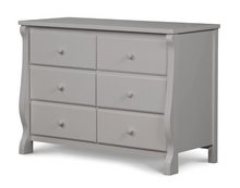 Load image into Gallery viewer, 6-Drawer Grey Dresser 7405RR
