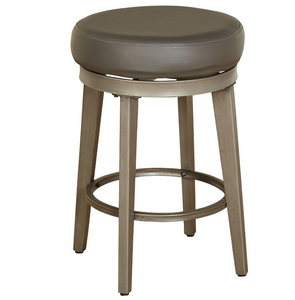 2pc Linden Swivel Counter Height Barstools - angelo:HOME 24" counter