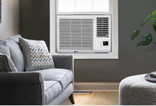 Load image into Gallery viewer, 12,000 BTU 230-Volt Window Air Conditioner with Cool, Heat and Remote in White
